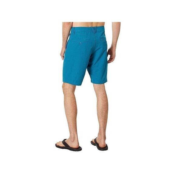 Volcom A3212302 Men's Sz 34 Ocean Teal Slub Frickin Cross Shred 20 Hybrid Shorts - Picture 8 of 9